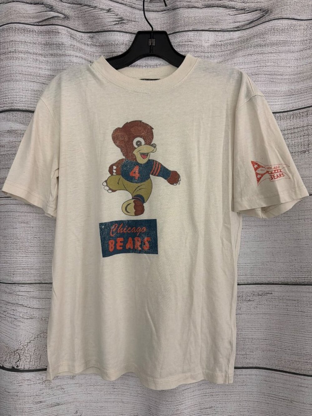 Reebok Vintage Chicago Bears Retro Bear Graphic Tee Size L (14/16)